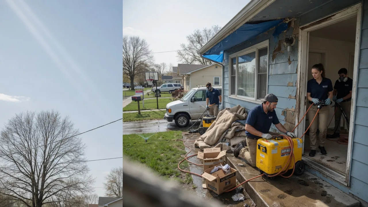 Basement Flood Cleanup in Boynton, OK near me